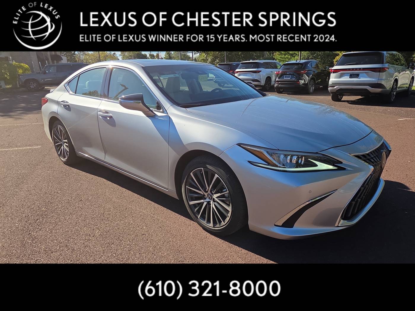 2025 Lexus ES ES 300h — Sedan — 7,433 mi — Chester Springs, PA