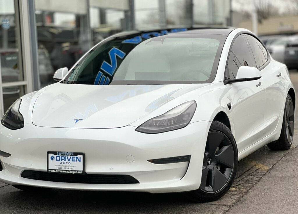 2021 Tesla Model 3 Standard Range Plus — Sedan — 41,815 mi — Waukegan, IL