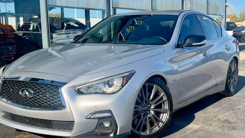 2019 INFINITI Q50 RED SPORT 400 — Sedan — 43,457 mi — Waukegan, IL