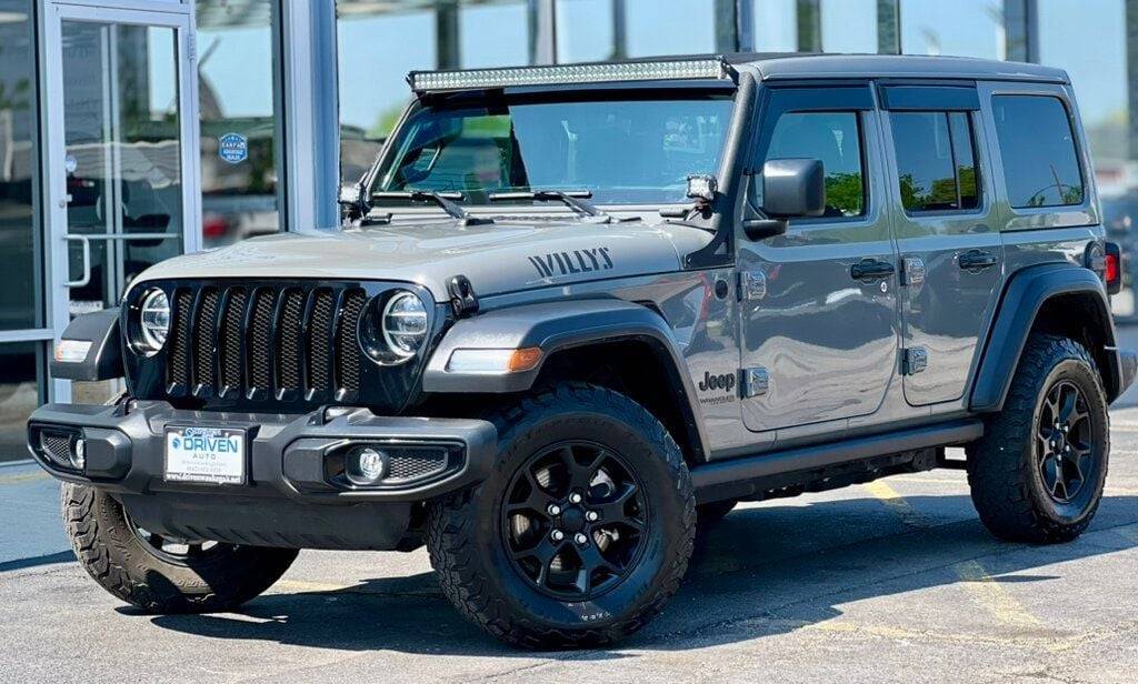 2021 Jeep Wrangler Willys — SUV — 75,406 mi — Waukegan, IL