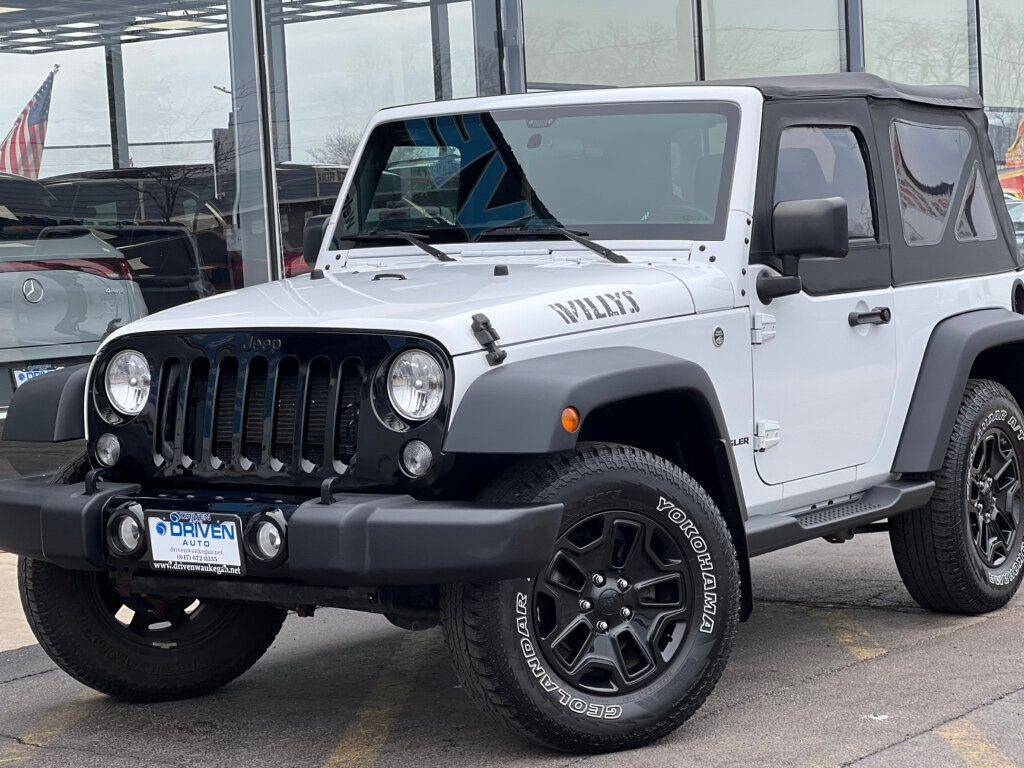 2016 Jeep Wrangler Willys Wheeler — SUV — 76,424 mi — Waukegan, IL