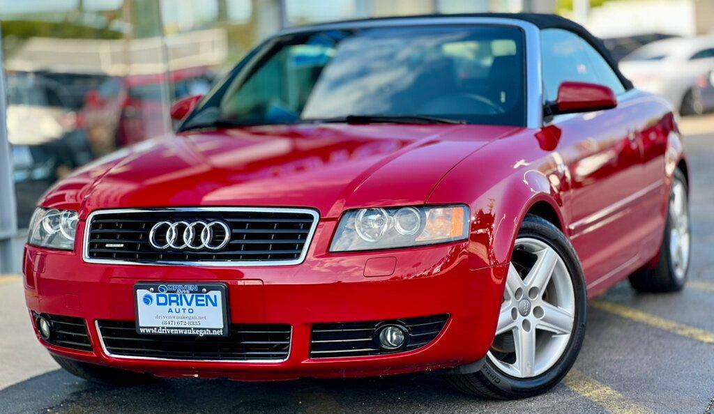 2005 Audi A4 3.0L — Convertible — 37,929 mi — Waukegan, IL