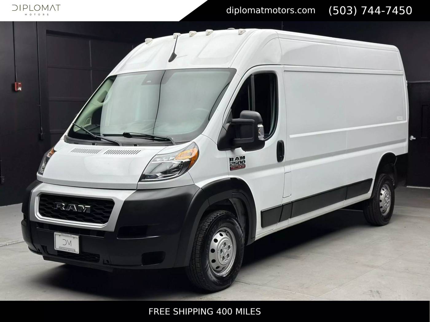 2022 Ram ProMaster Cargo Van 2500 — Cargo Van — 30,283 mi — Troutdale, OR