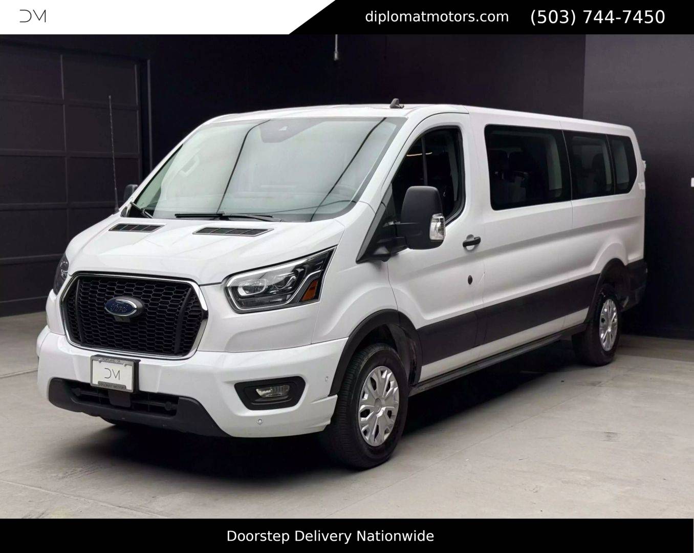 2023 Ford Transit Passenger Wagon T-350 XLT — Passenger Van — 59,434 mi — Troutdale, OR