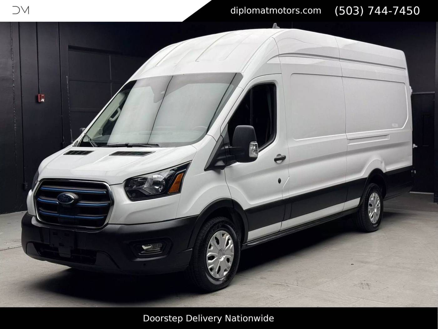 2022 Ford E-Transit Cargo Van T-350 — Cargo Van — 55,538 mi — Troutdale, OR