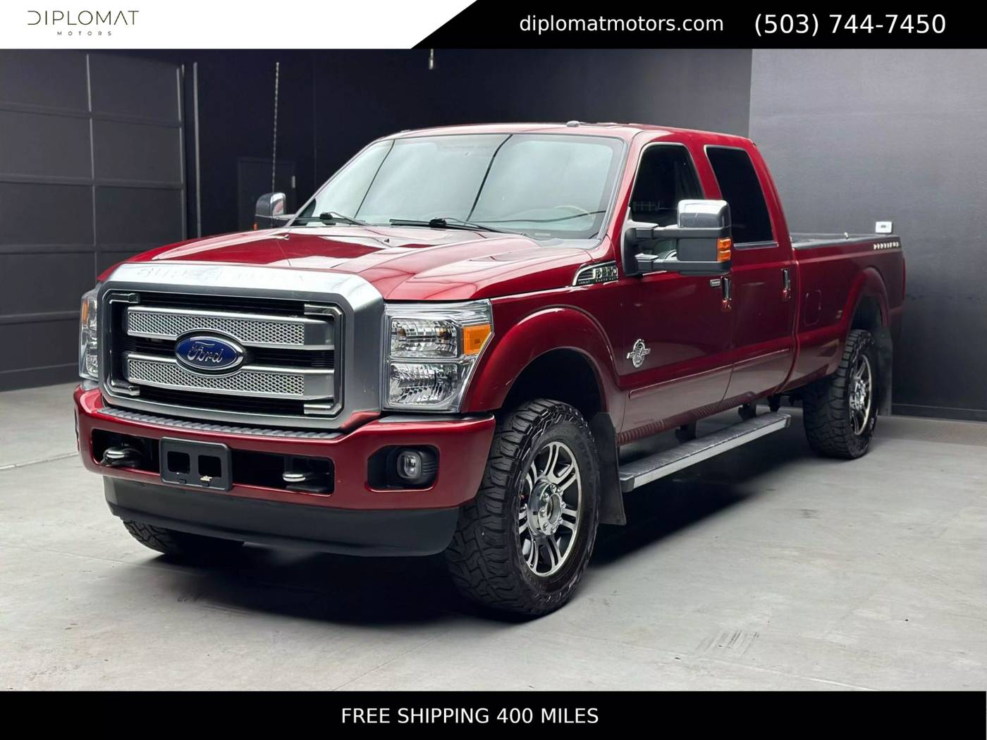 2015 Ford Super Duty F-350 Platinum — Pickup Truck — 127,029 mi — Troutdale, OR