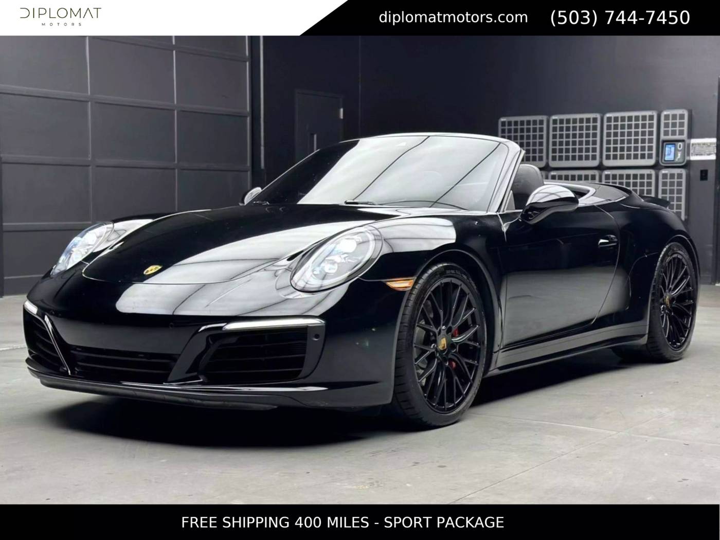 2018 Porsche 911 Carrera 4S — Convertible — 35,659 mi — Troutdale, OR