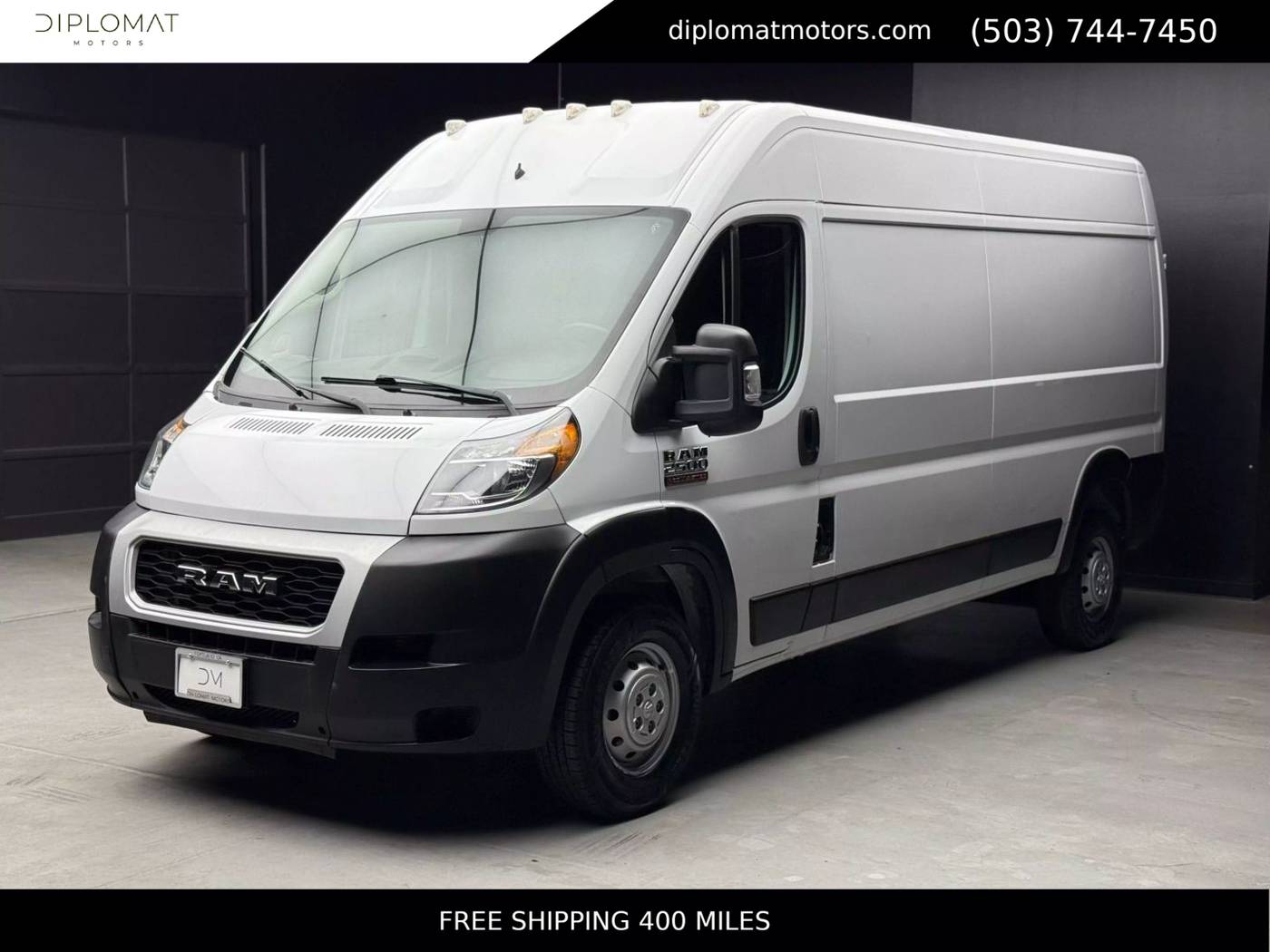 2021 Ram ProMaster Cargo Van 2500 — Cargo Van — 32,115 mi — Troutdale, OR