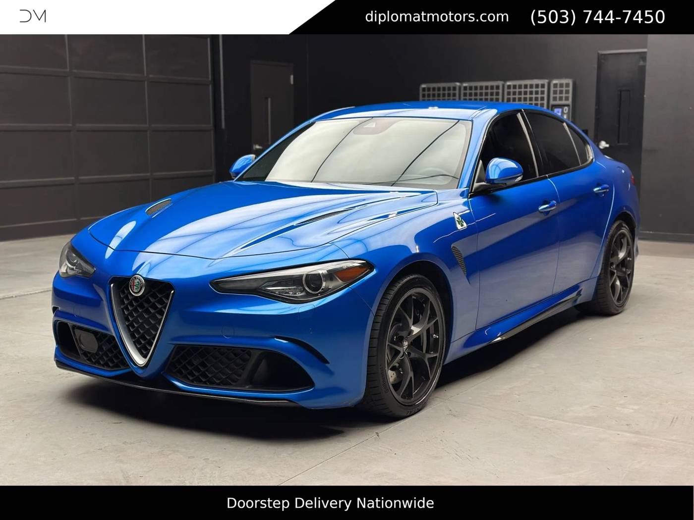 2018 Alfa Romeo Giulia Quadrifoglio — Sedan — 69,727 mi — Troutdale, OR