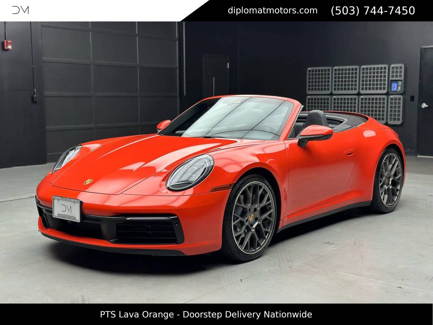 2021 Porsche 911 Carrera — Convertible — 50,850 mi — Troutdale, OR