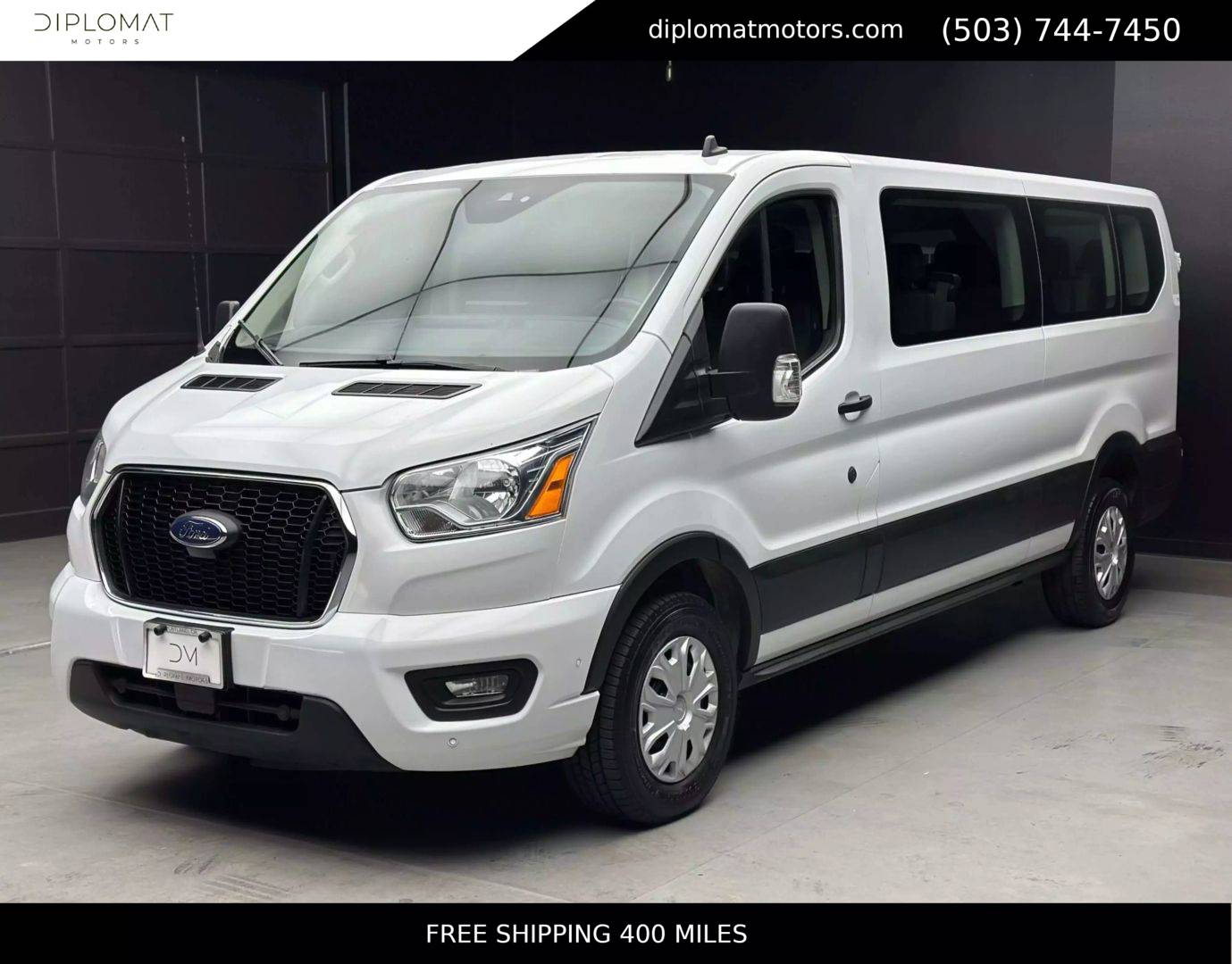 2022 Ford Transit Passenger Wagon T-350 XLT — Passenger Van — 66,415 mi — Troutdale, OR