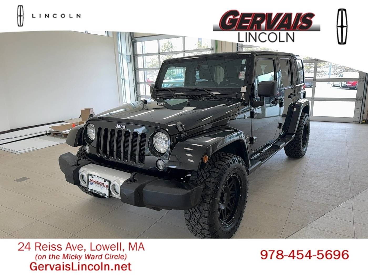 2015 Jeep Wrangler Sahara — SUV — 97,426 mi — Lowell, MA