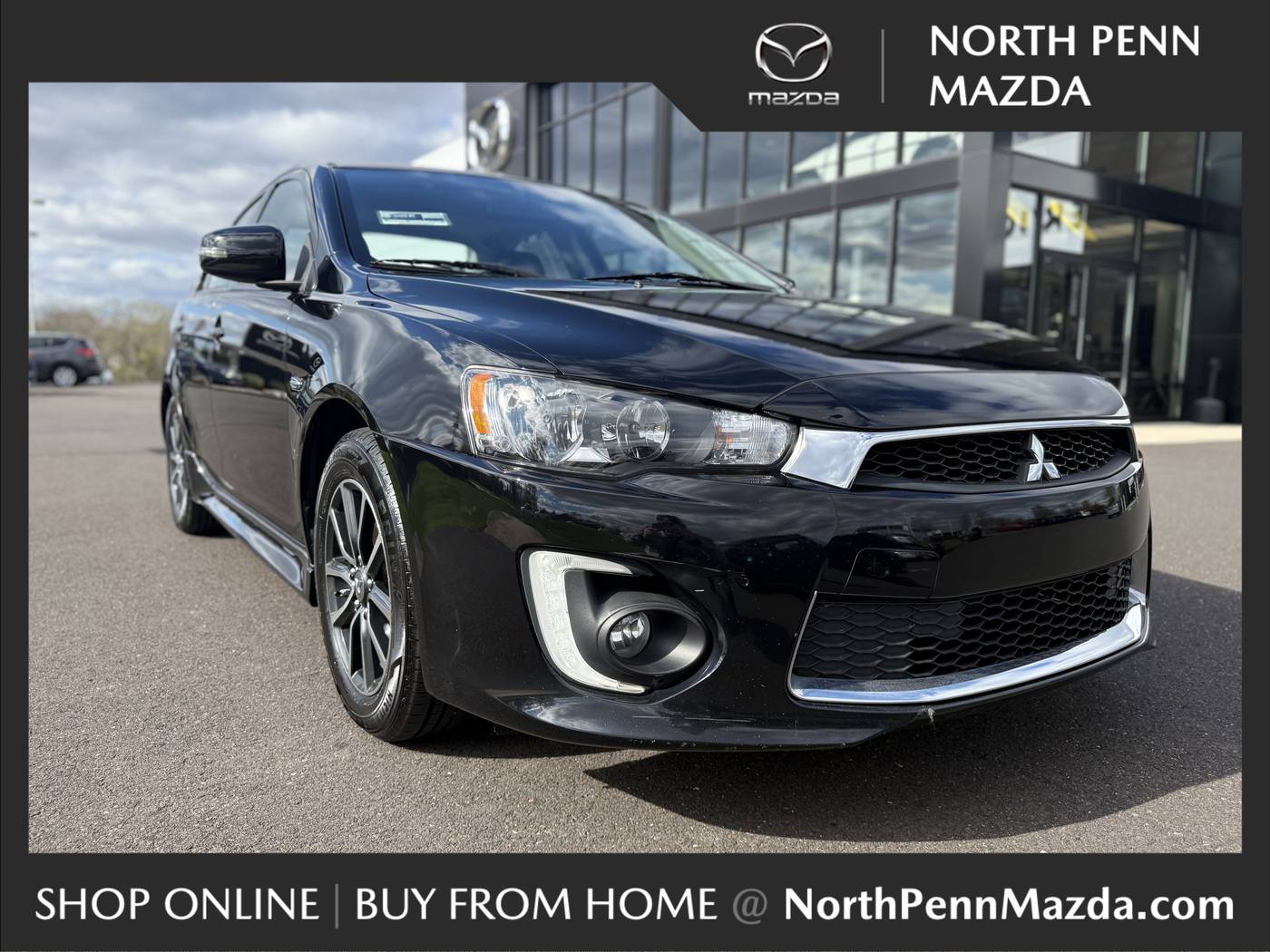 2017 Mitsubishi Lancer ES — Sedan — 57,023 mi — Colmar, PA