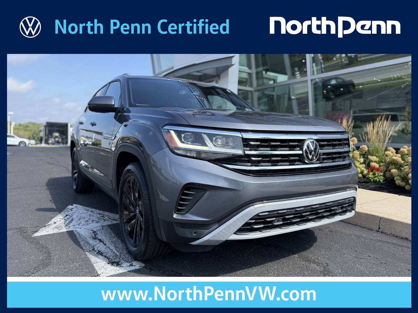2022 Volkswagen Atlas Cross Sport SE with Technology — SUV — 38,999 mi — Colmar, PA