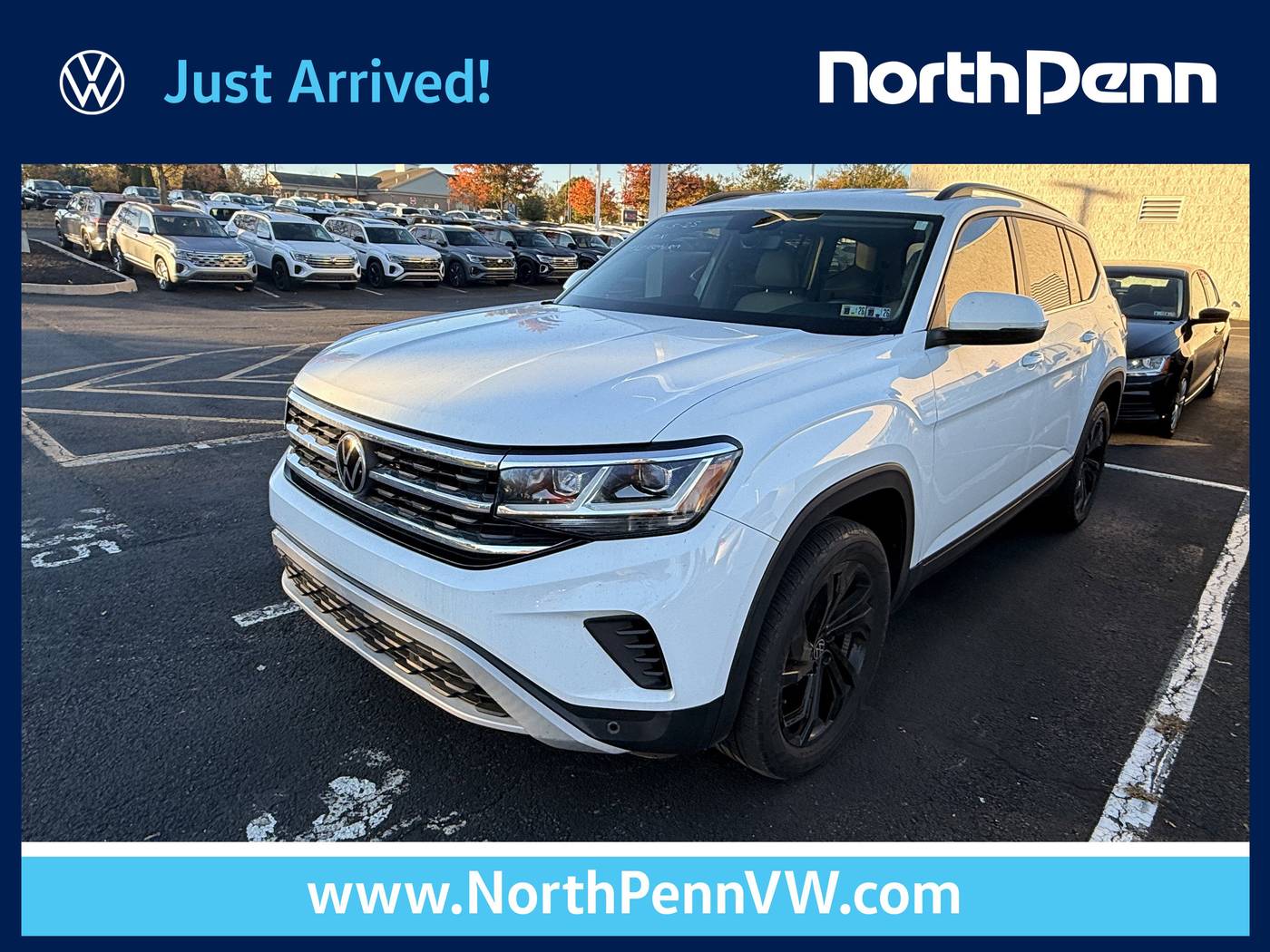 2022 Volkswagen Atlas SE with Technology — SUV — 45,330 mi — Colmar, PA