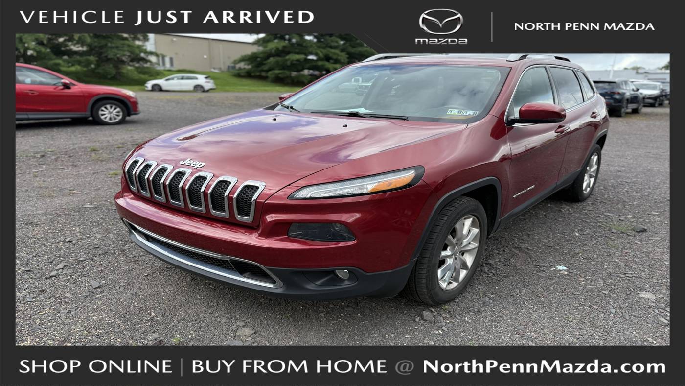 2016 Jeep Cherokee Limited — SUV — 95,882 mi — Colmar, PA