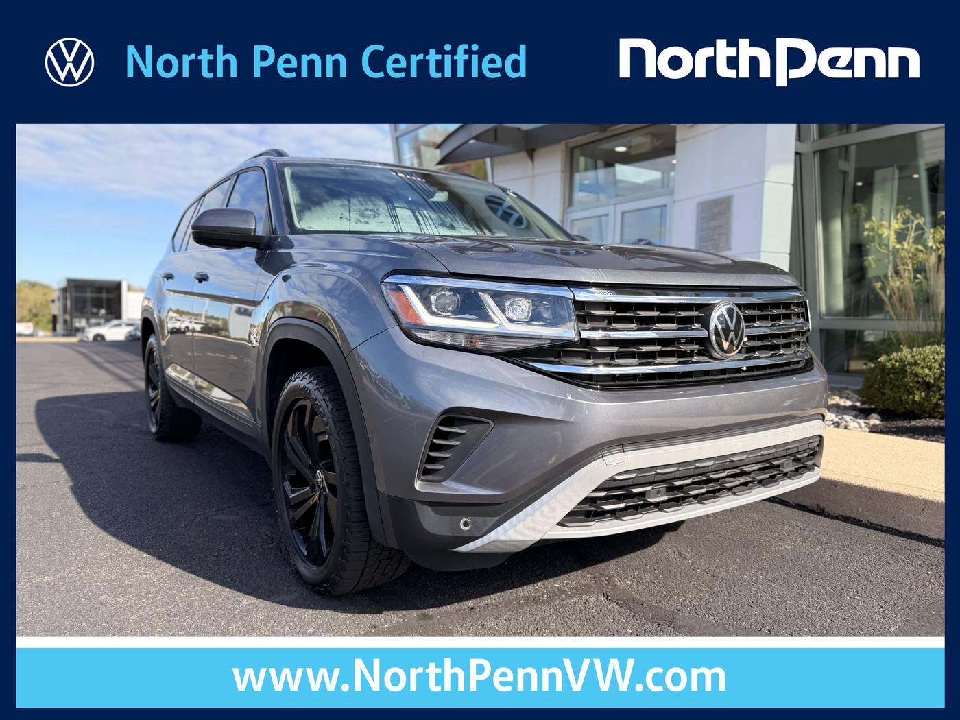 2022 Volkswagen Atlas SE with Technology — SUV — 38,638 mi — Colmar, PA