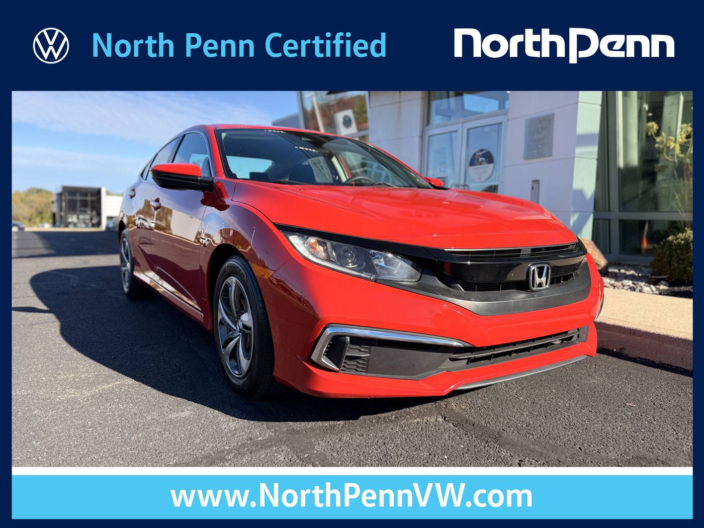 2020 Honda Civic LX — Sedan — 38,916 mi — Colmar, PA