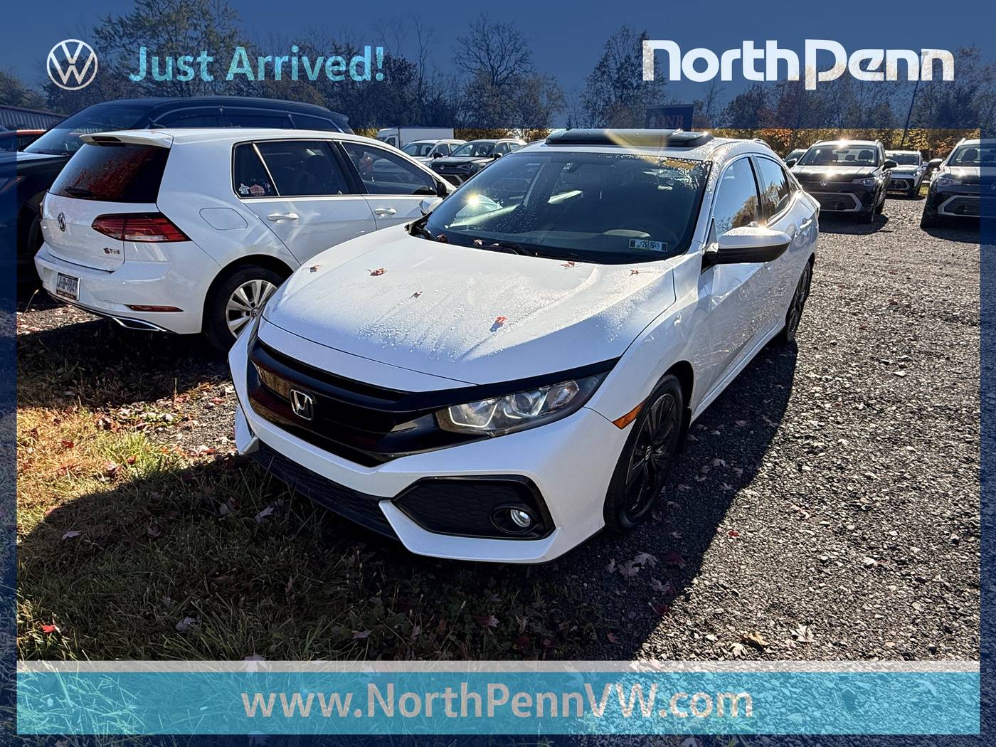 2017 Honda Civic EX — Hatchback — 23,396 mi — Colmar, PA