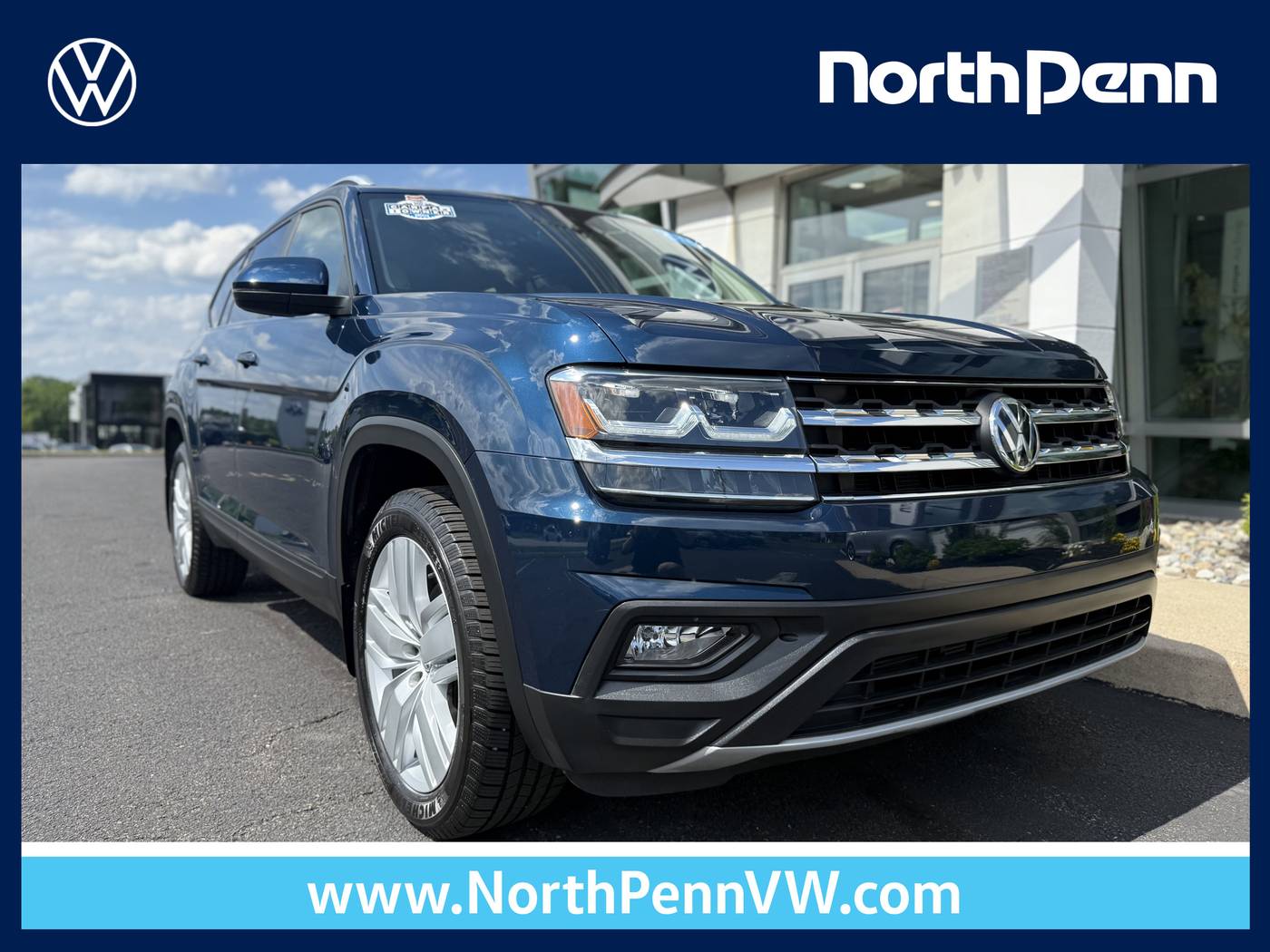 2019 Volkswagen Atlas SE with Technology — SUV — 49,257 mi — Colmar, PA