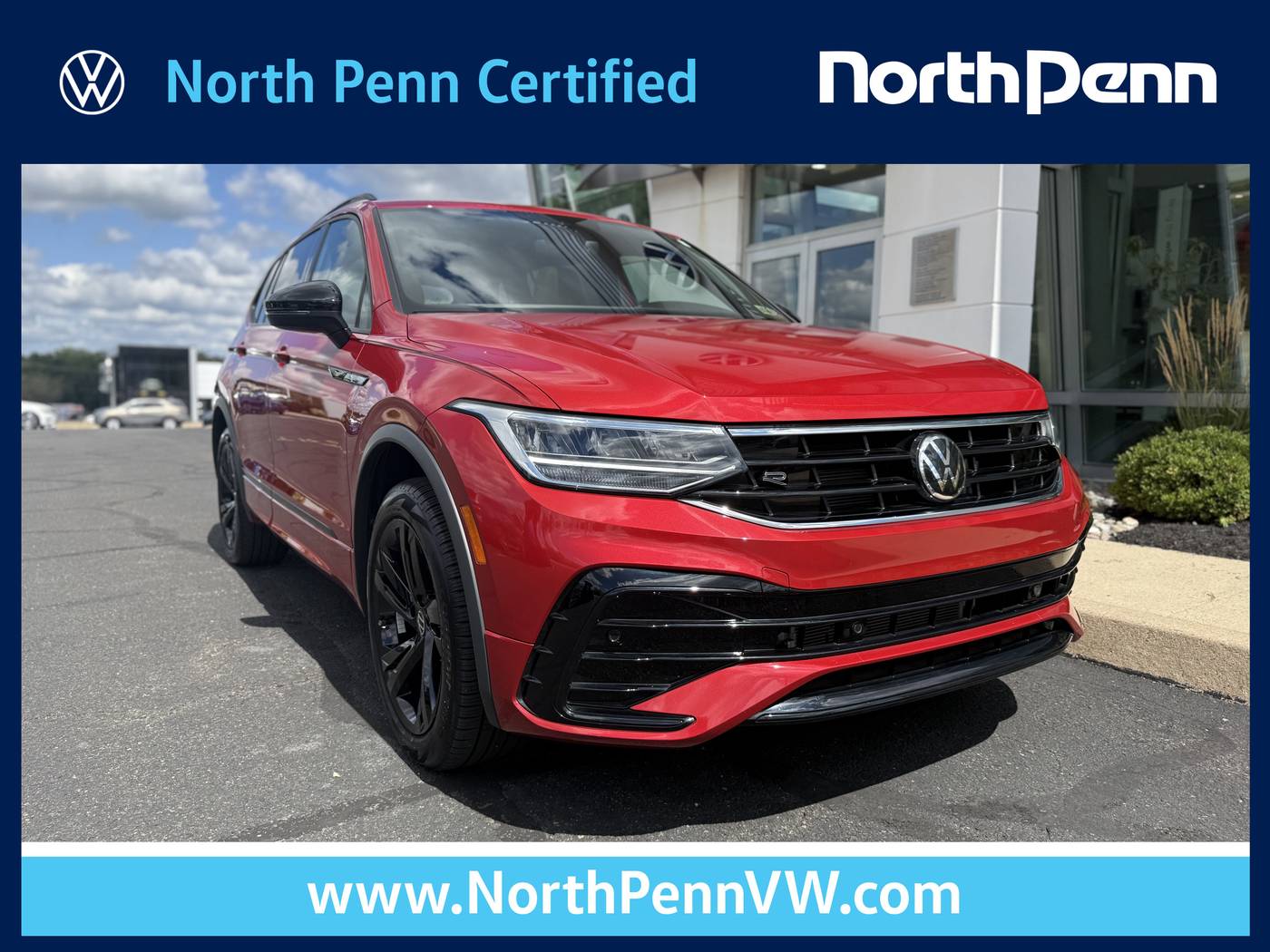 2024 Volkswagen Tiguan SE R-Line Black — SUV — 10,028 mi — Colmar, PA