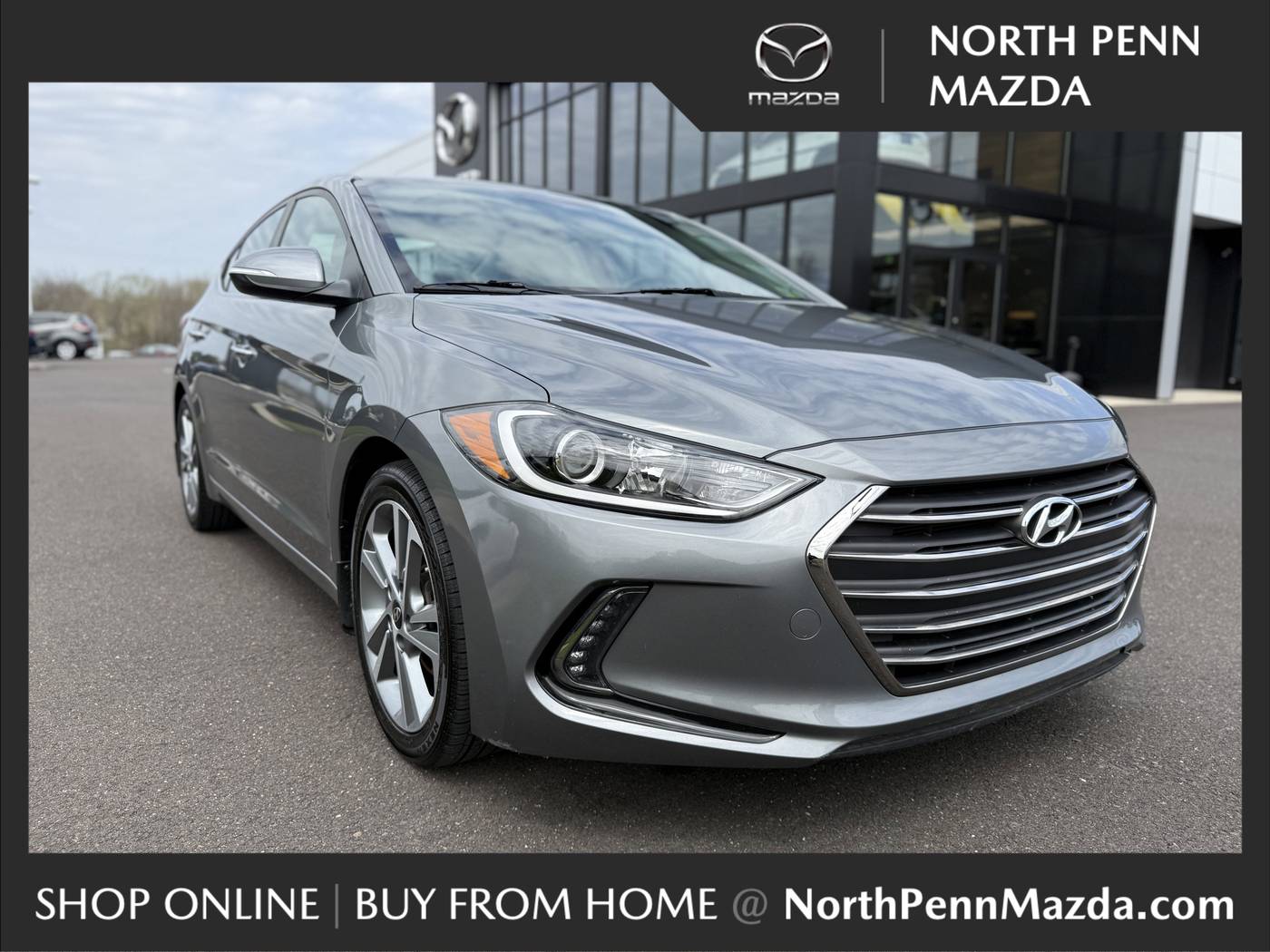 2017 Hyundai Elantra Limited — Sedan — 74,950 mi — Colmar, PA