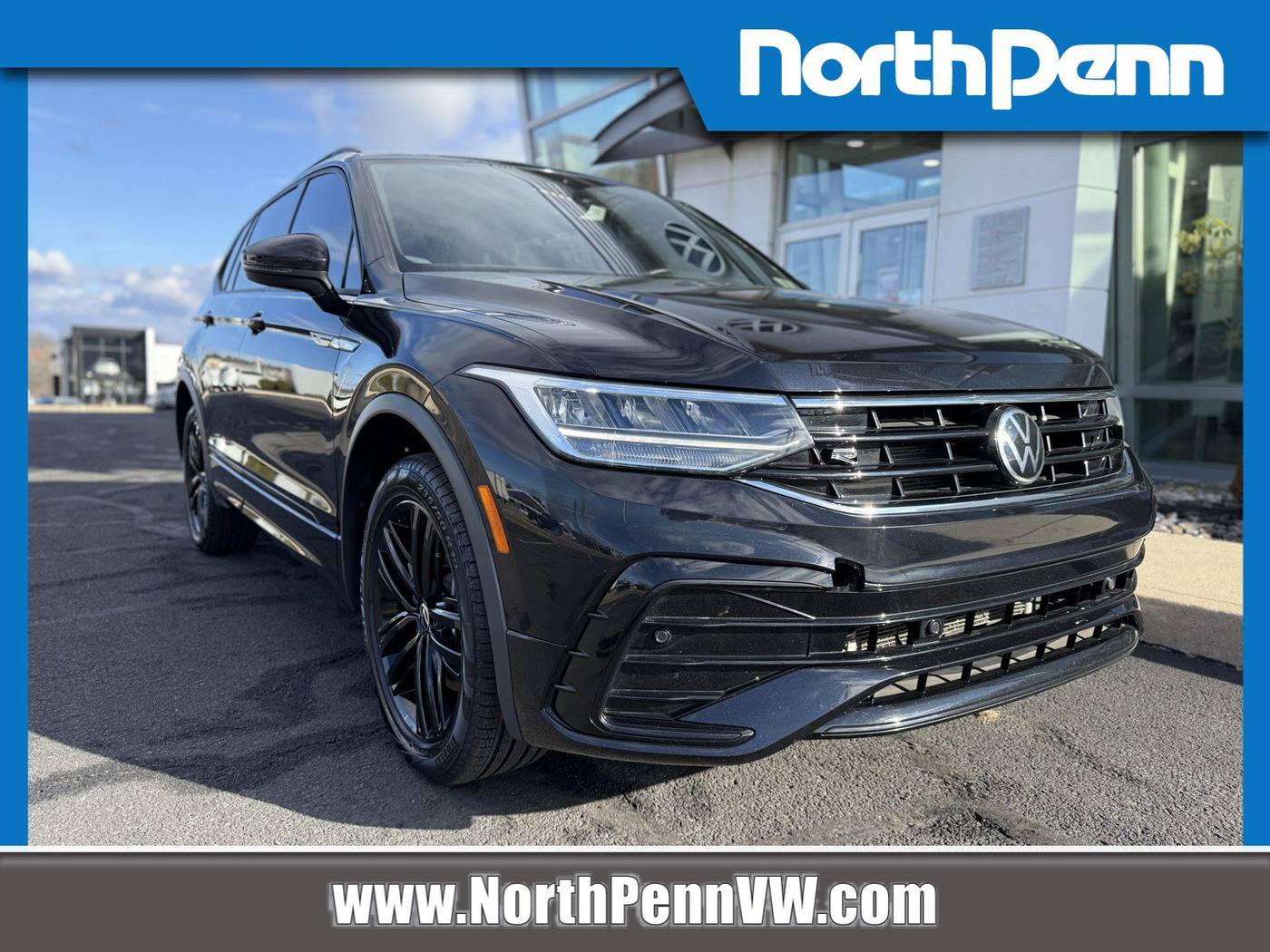 2022 Volkswagen Tiguan SE R-Line Black — SUV — 30,003 mi — Colmar, PA