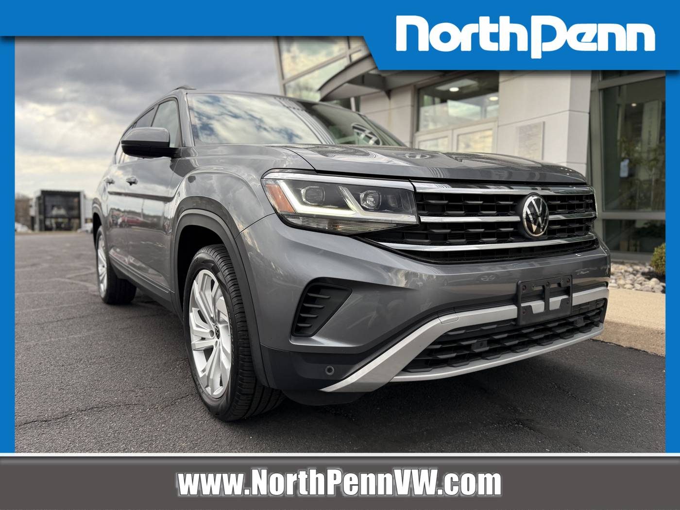 2021 Volkswagen Atlas SE with Technology — SUV — 51,482 mi — Colmar, PA