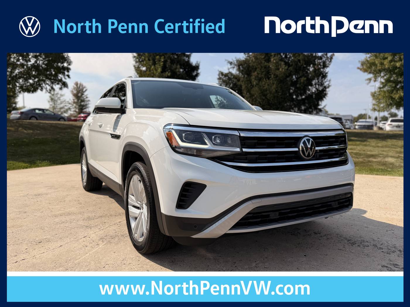 2022 Volkswagen Atlas Cross Sport SE with Technology — SUV — 32,388 mi — Colmar, PA