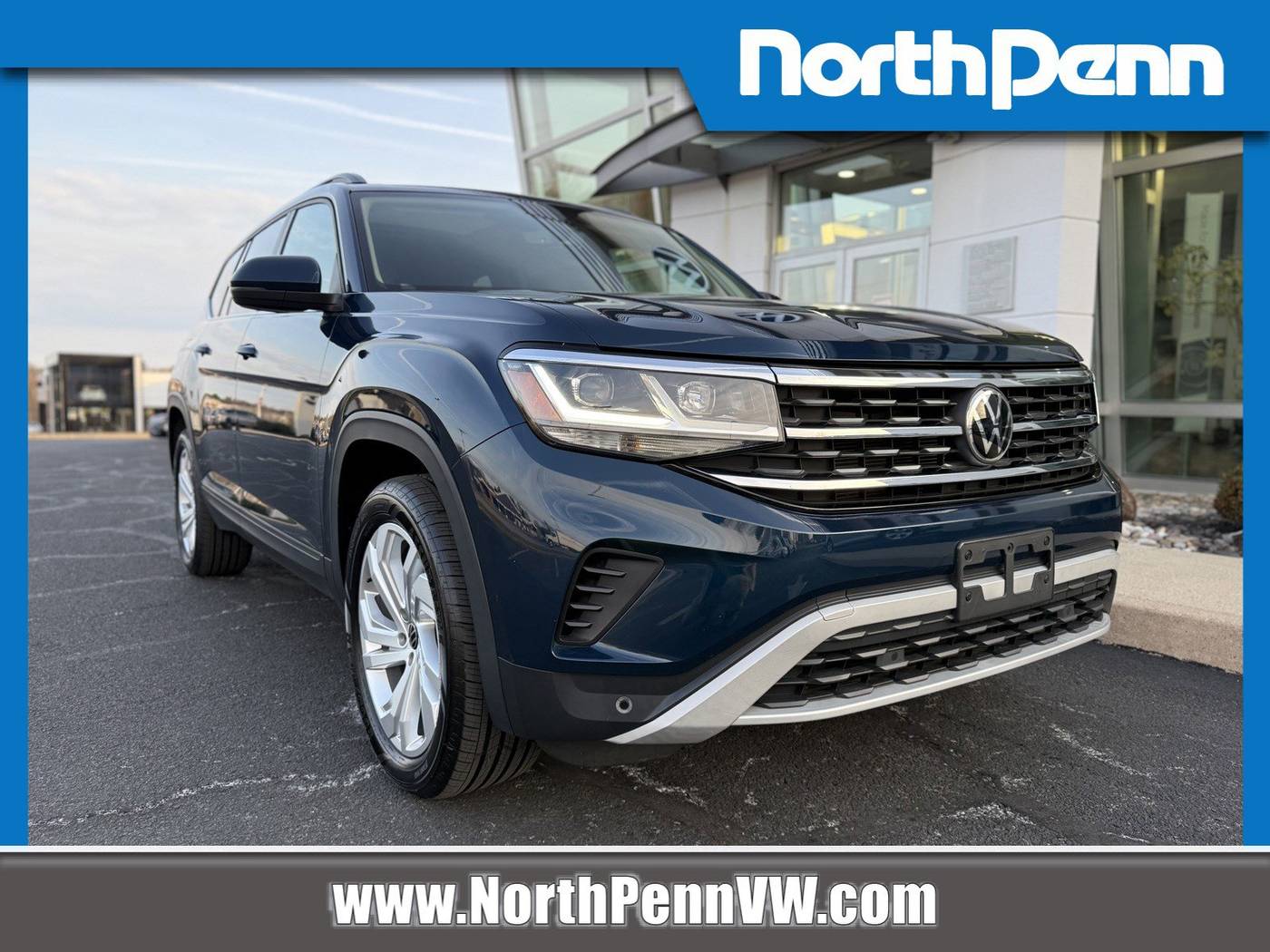 2021 Volkswagen Atlas SE with Technology — SUV — 40,742 mi — Colmar, PA