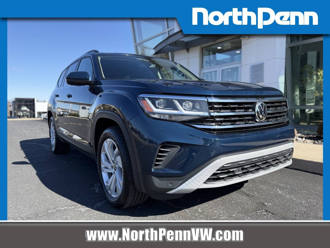 2021 Volkswagen Atlas SE with Technology — SUV — 62,802 mi — Colmar, PA