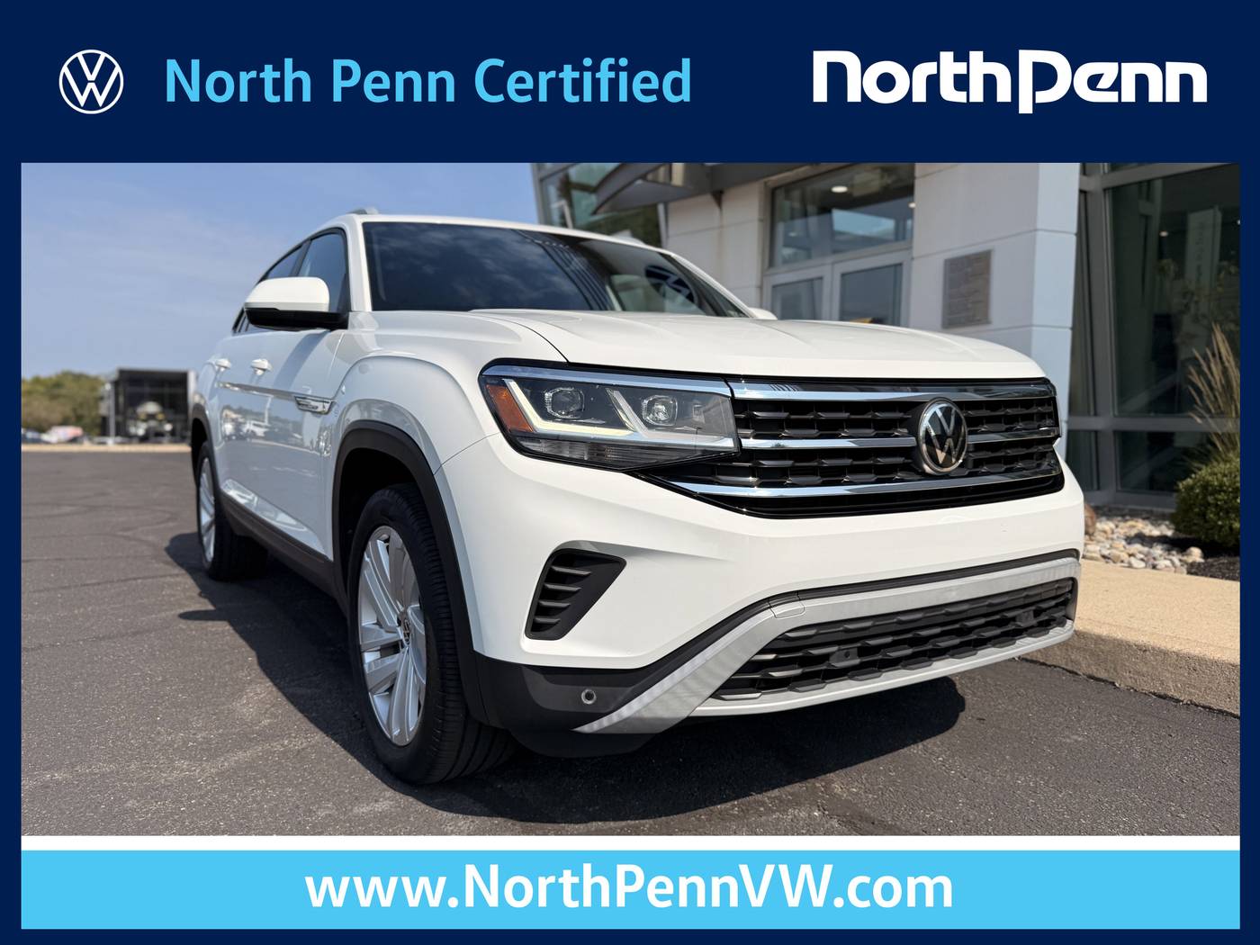 2022 Volkswagen Atlas Cross Sport SE with Technology — SUV — 50,323 mi — Colmar, PA