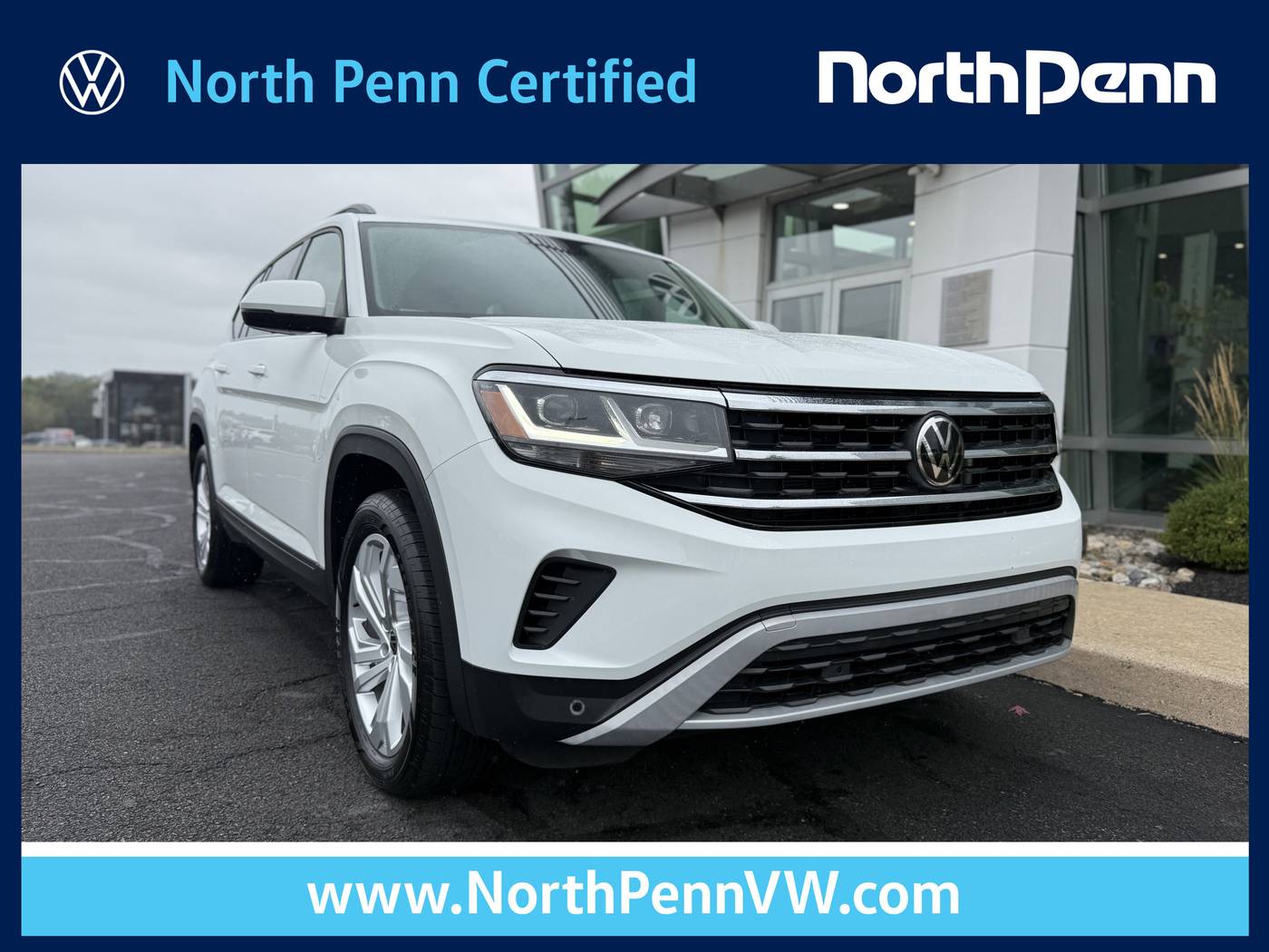 2023 Volkswagen Atlas SE with Technology — SUV — 36,819 mi — Colmar, PA