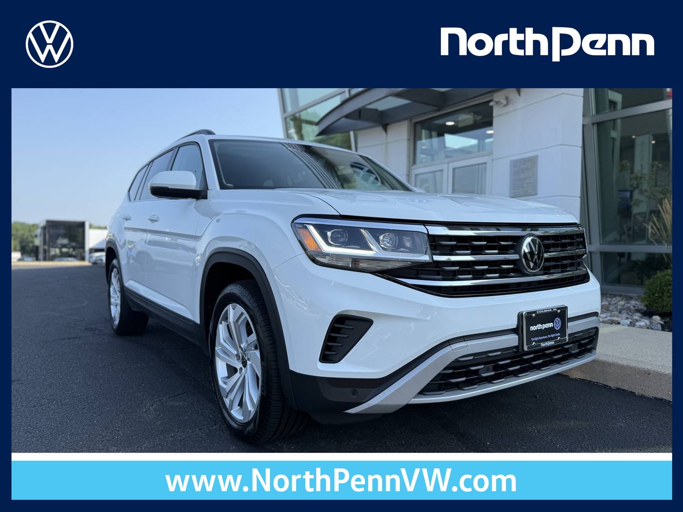 2023 Volkswagen Atlas SE with Technology — SUV — 32,494 mi — Colmar, PA