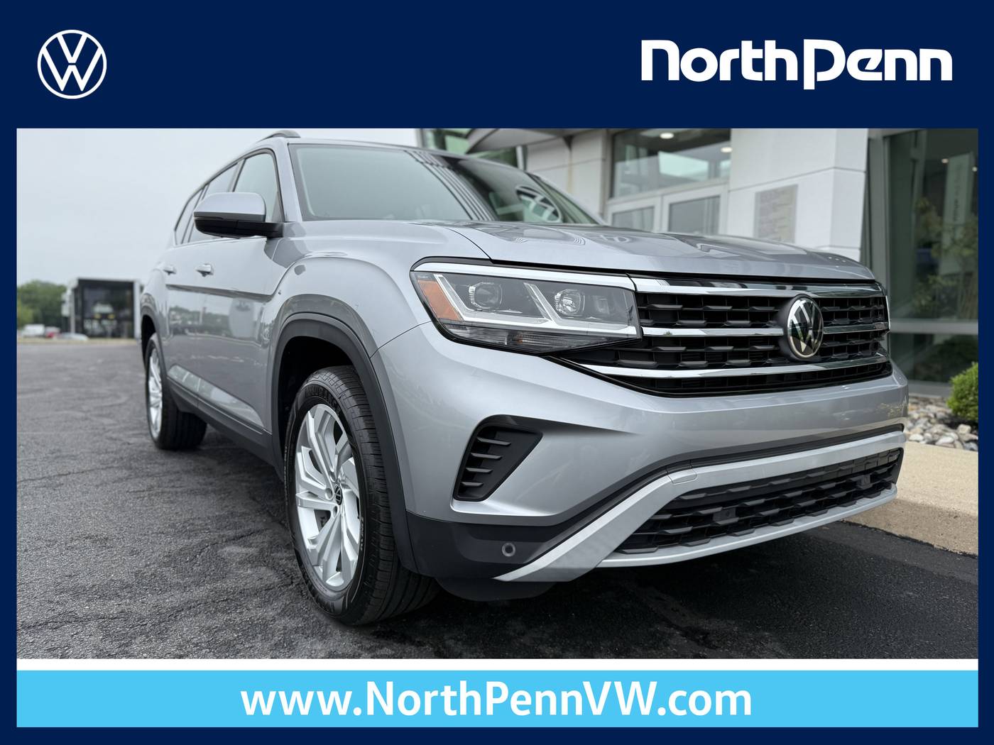 2022 Volkswagen Atlas SE with Technology — SUV — 20,861 mi — Colmar, PA