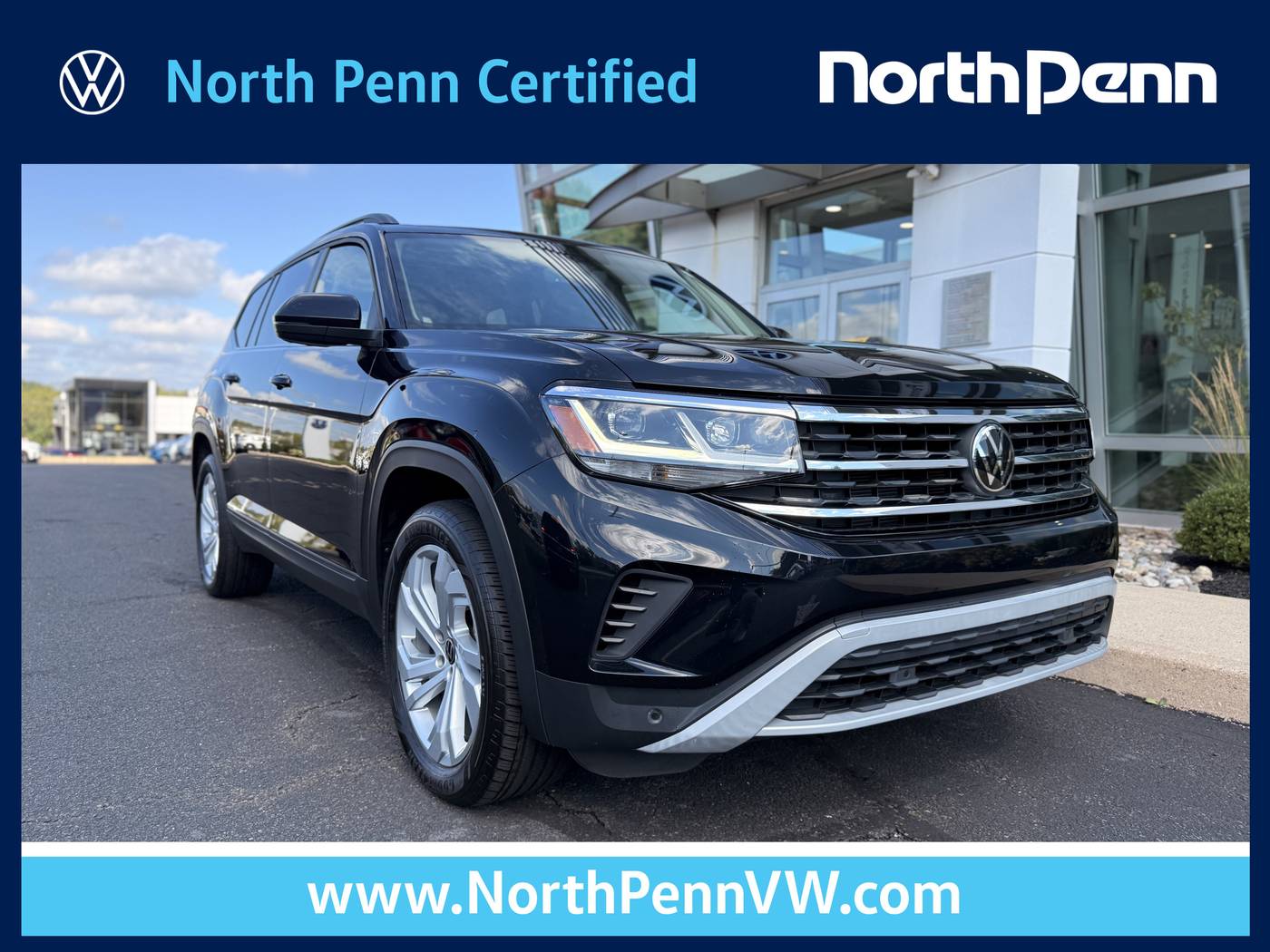 2023 Volkswagen Atlas SE with Technology — SUV — 20,237 mi — Colmar, PA