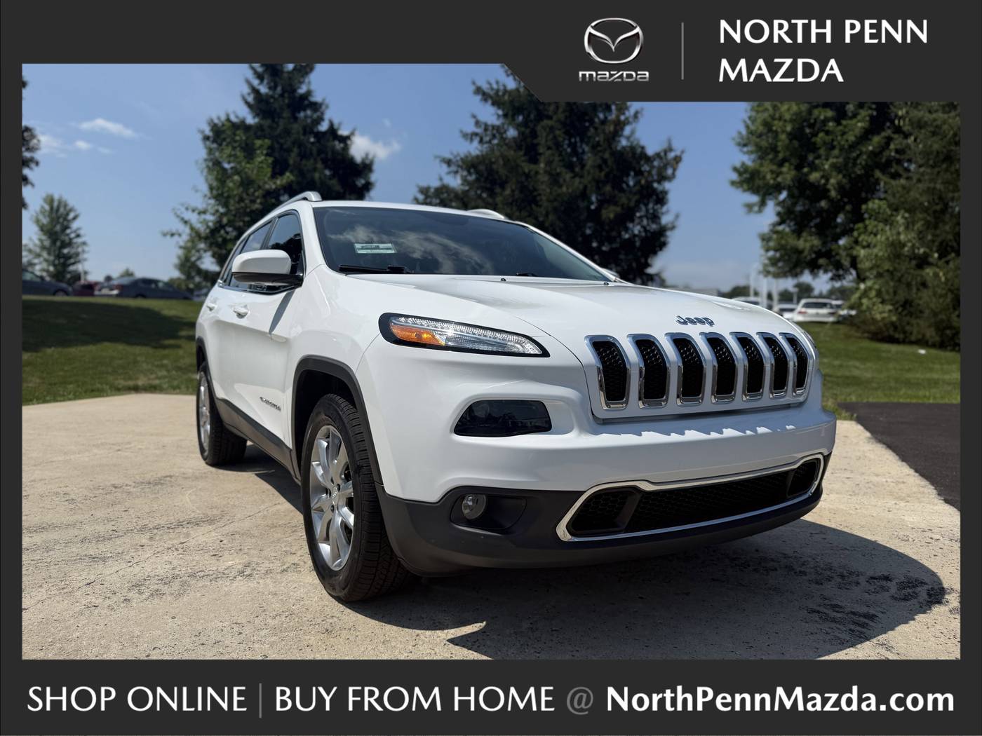 2017 Jeep Cherokee Limited — SUV — 103,446 mi — Colmar, PA