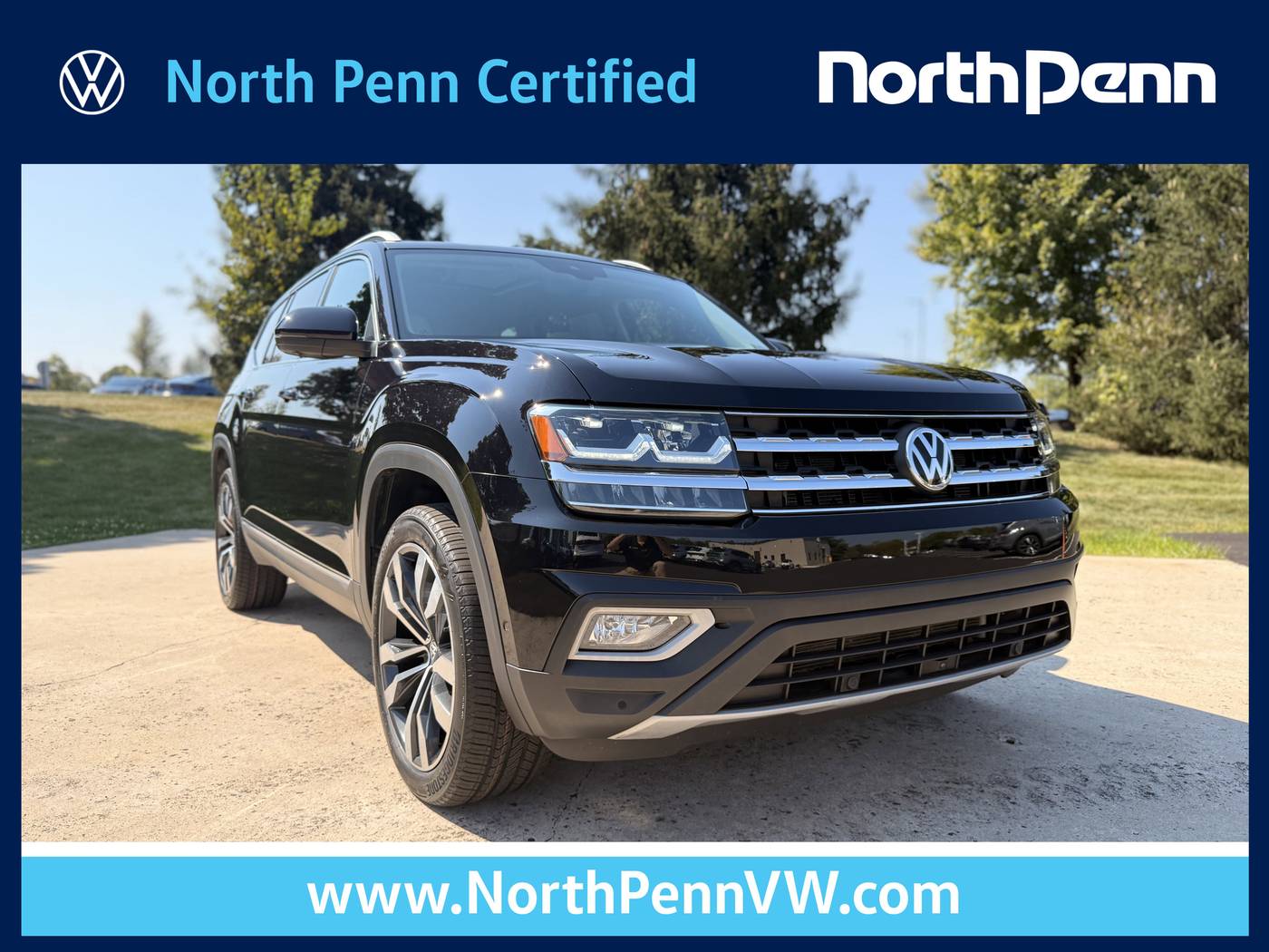 2019 Volkswagen Atlas SEL Premium — SUV — 66,060 mi — Colmar, PA