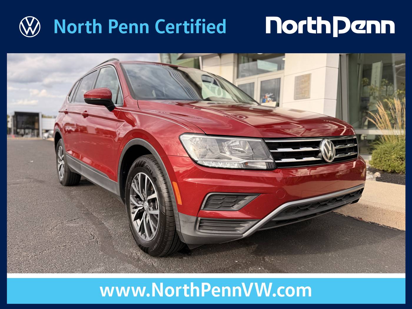 2019 Volkswagen Tiguan SE — SUV — 74,683 mi — Colmar, PA
