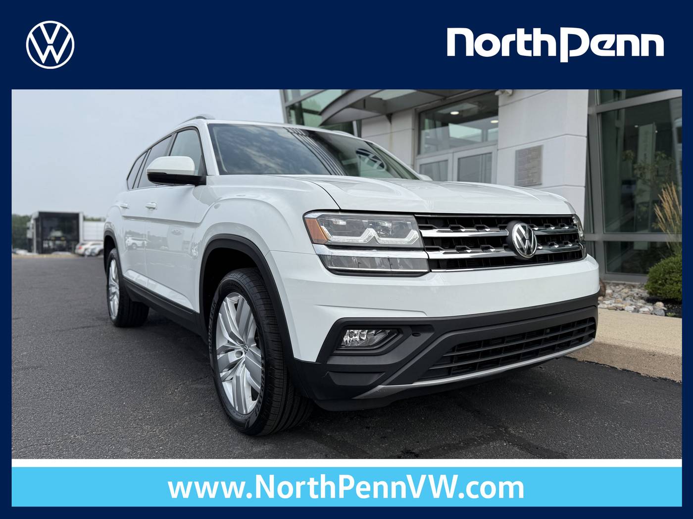 2019 Volkswagen Atlas SE with Technology — SUV — 96,388 mi — Colmar, PA