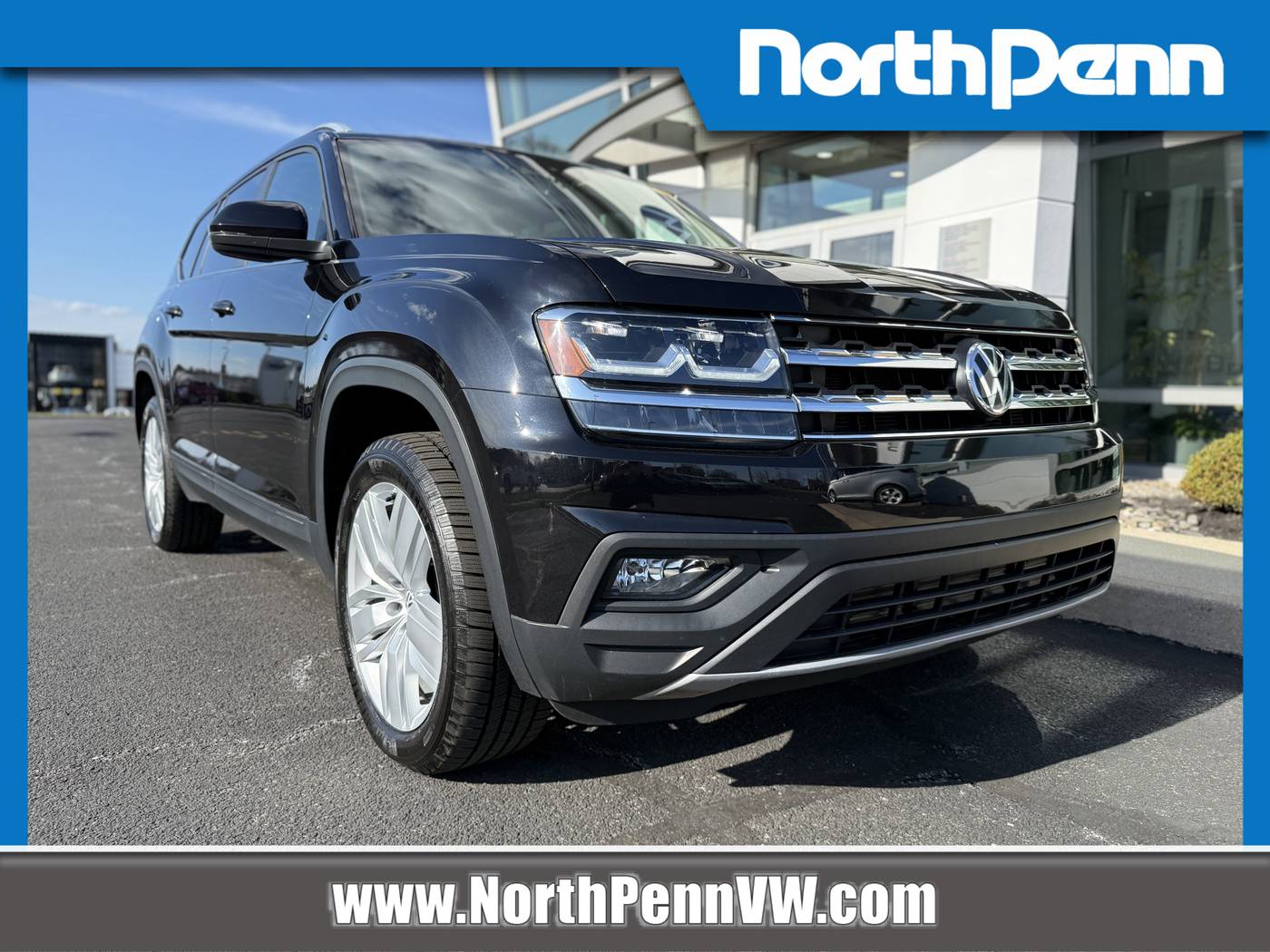 2019 Volkswagen Atlas SE with Technology — SUV — 58,474 mi — Colmar, PA