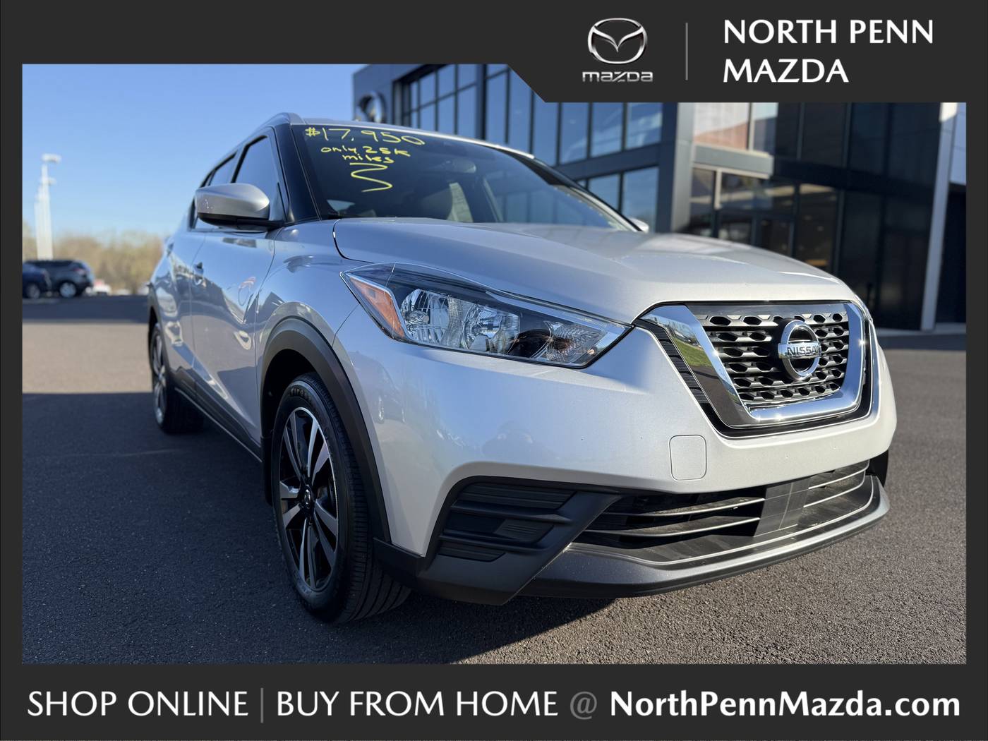 2020 Nissan Kicks SV — SUV — 25,053 mi — Colmar, PA