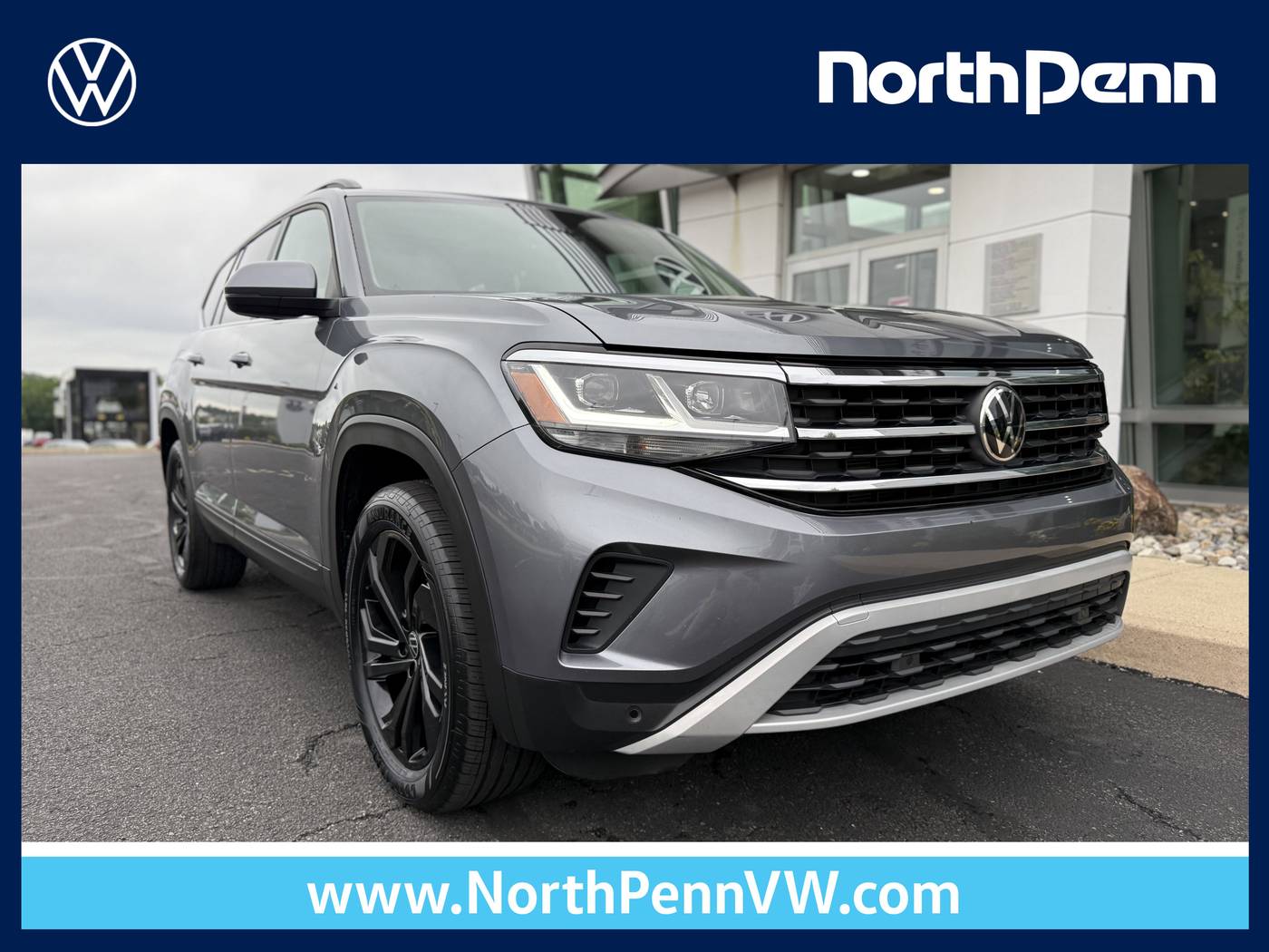 2022 Volkswagen Atlas SE with Technology — SUV — 35,230 mi — Colmar, PA