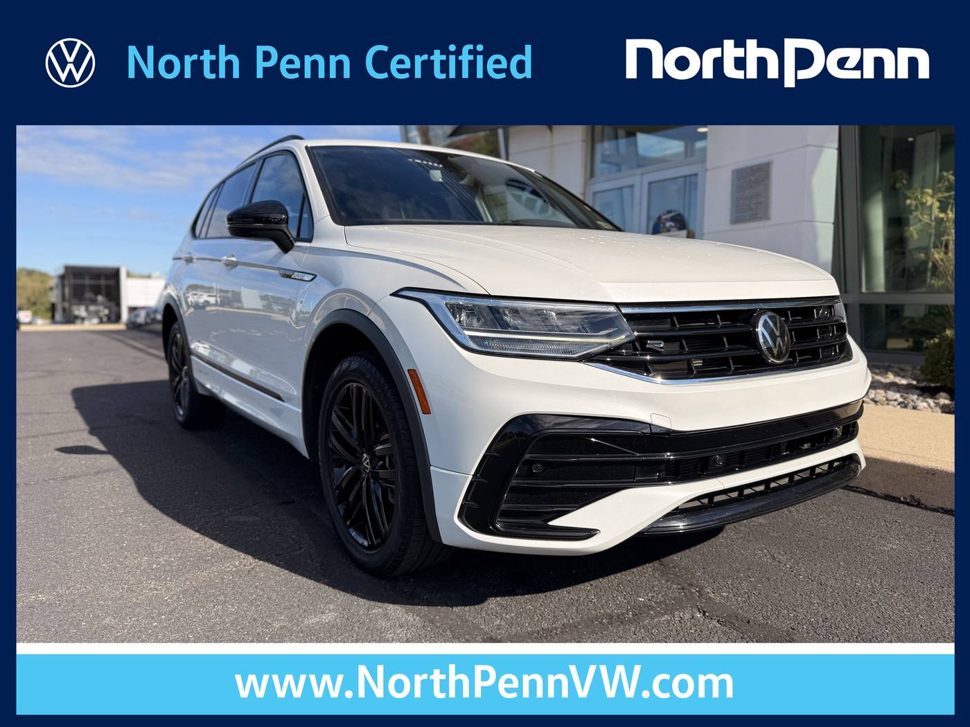 2022 Volkswagen Tiguan SE R-Line Black — SUV — 53,156 mi — Colmar, PA