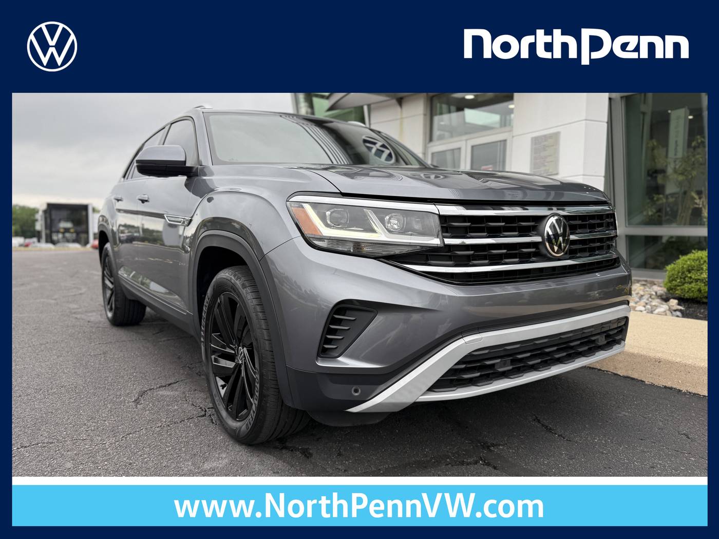 2023 Volkswagen Atlas Cross Sport SE with Technology — SUV — 19,818 mi — Colmar, PA