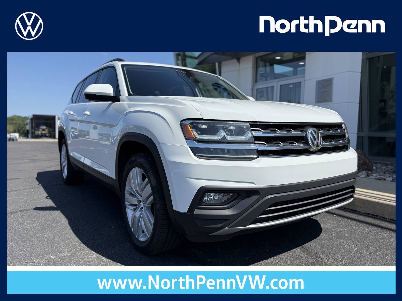 2020 Volkswagen Atlas SE with Technology — SUV — 153,567 mi — Colmar, PA