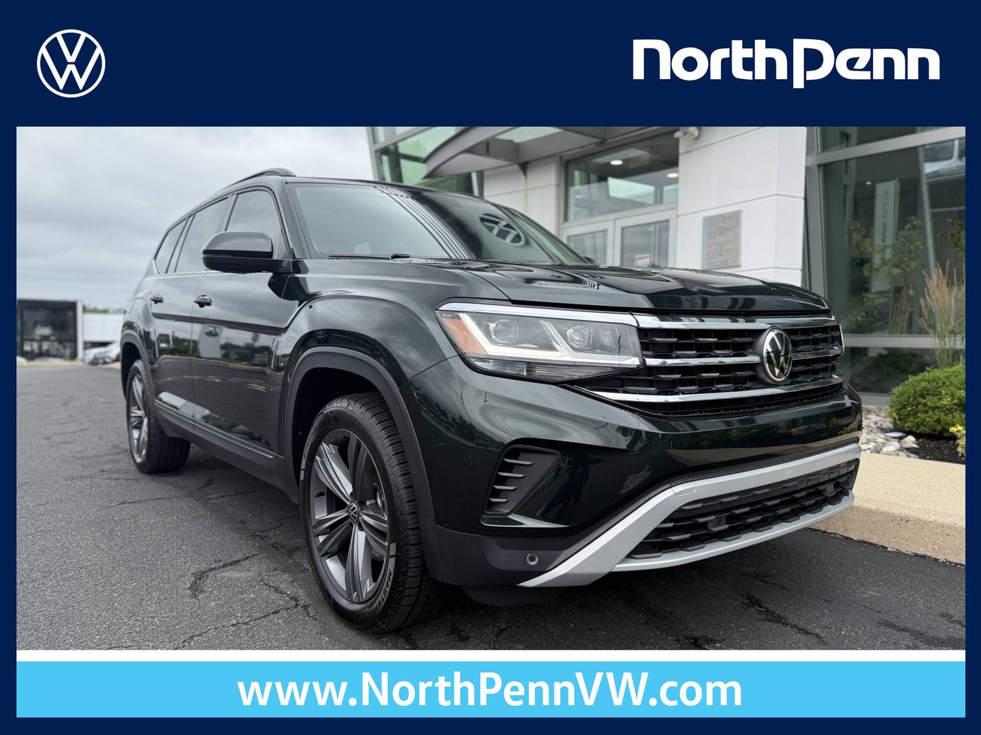 2022 Volkswagen Atlas SE with Technology — SUV — 28,553 mi — Colmar, PA