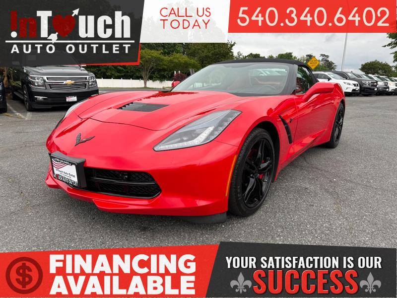 2017 Chevrolet Corvette 2LT — Convertible — 67,597 mi — Spotsylvania, VA
