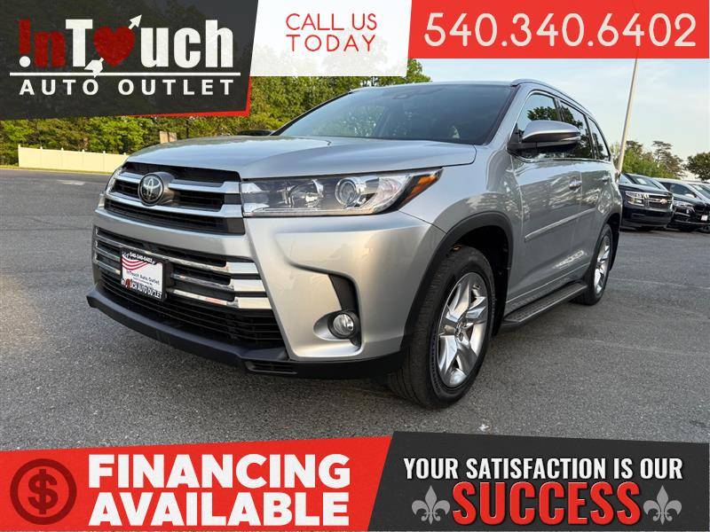 2017 Toyota Highlander Limited — SUV — 80,928 mi — Spotsylvania, VA