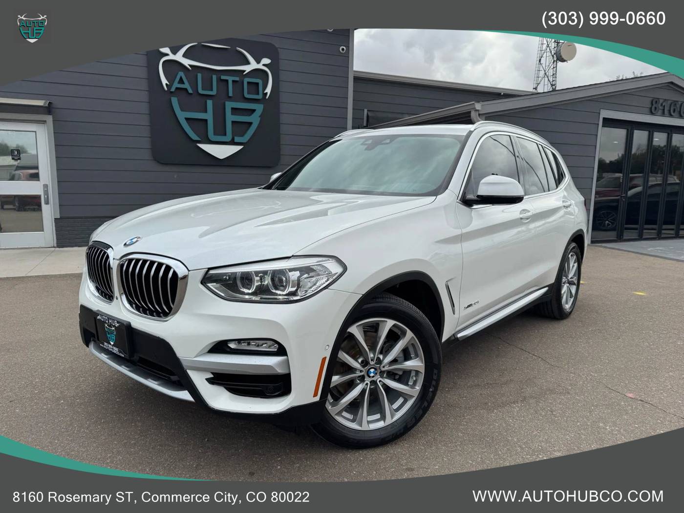 2018 BMW X3 30i — SUV — 43,818 mi — Denver, CO